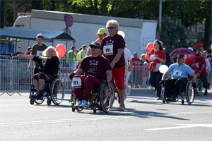 Wheel Chair Race