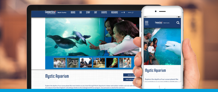 CTvisit.com on laptop and mobile phone screens