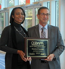 Presentation of 2019 EV Champion Award