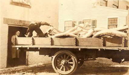 Delivery of Ivory to Deep River Factory