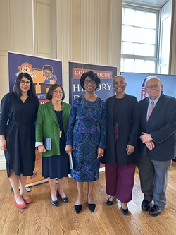 Red White and Blue Schools - press conference